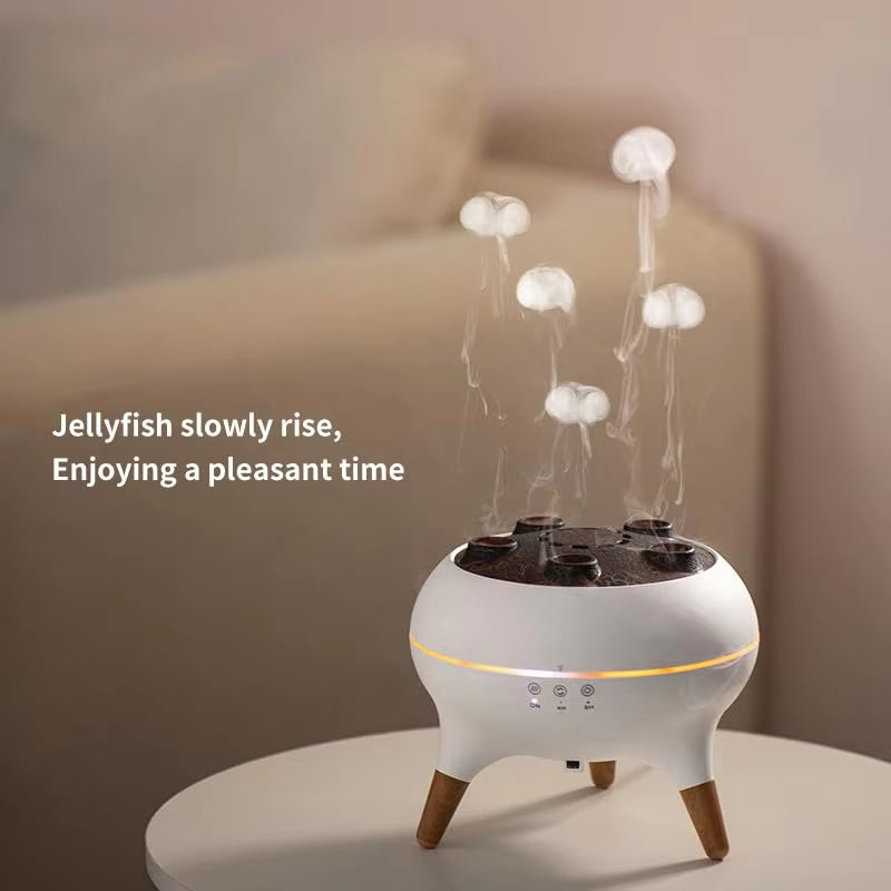 JellyMist™ LED Jellyfish Humidifier
250Ml Essential Oil Diffuser Remote Control Bedroom Humidifier with 7 Colorful Night Lights